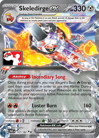 Skeledirge ex - 137 #137 Skeledirge ex - 137 - Prize Pack Series Cards - #137 - Pokemon TCG card