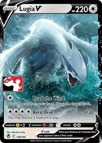 Lugia V #138 Lugia V - Prize Pack Series Cards - #138 - Pokemon TCG card