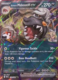 Arven's Mabosstiff ex #139 Arven's Mabosstiff ex - Prize Pack Series Cards - #139 - Pokemon TCG card