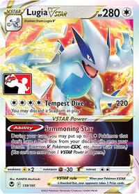 Lugia VSTAR #139 Lugia VSTAR - Prize Pack Series Cards - #139 - Pokemon TCG card