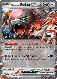 Bloodmoon Ursaluna ex #141 Bloodmoon Ursaluna ex - Prize Pack Series Cards - #141 - Pokemon TCG card