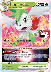 Shaymin VSTAR - Prize Pack Series Cards - #014 - Pokemon TCG card