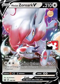 Hisuian Zoroark V - Prize Pack Series Cards - #146 - Pokemon TCG card