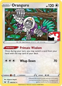 Oranguru #148 Oranguru - Prize Pack Series Cards - #148 - Pokemon TCG card
