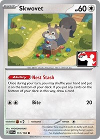 Skwovet #151 Skwovet - Prize Pack Series Cards - #151 - Pokemon TCG card