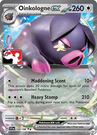 Oinkologne ex #158 Oinkologne ex - Prize Pack Series Cards - #158 - Pokemon TCG card