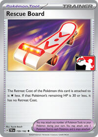 Rescue Board - Prize Pack Series Cards - #159 - Pokemon TCG card