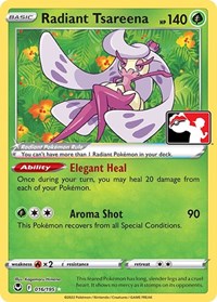 Radiant Tsareena #016 Radiant Tsareena - Prize Pack Series Cards - #016 - Pokemon TCG card