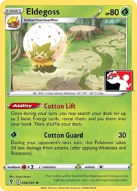 Eldegoss - Prize Pack Series Cards - #016 - Pokemon TCG card