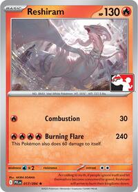 Reshiram #017 Reshiram - Prize Pack Series Cards - #017 - Pokemon TCG card