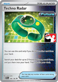 Techno Radar - Prize Pack Series Cards - #180 - Pokemon TCG card