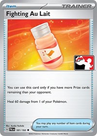 Fighting Au Lait - Prize Pack Series Cards - #181 - Pokemon TCG card