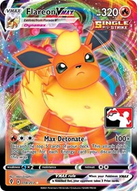 Flareon VMAX #018 Flareon VMAX - Prize Pack Series Cards - #018 - Pokemon TCG card