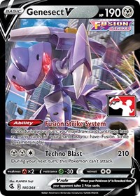 Genesect V #185 Genesect V - Prize Pack Series Cards - #185 - Pokemon TCG card