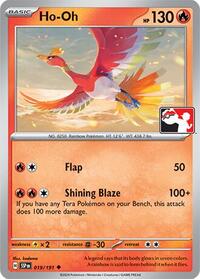 Ho-Oh #019 Ho-Oh - Prize Pack Series Cards - #019 - Pokemon TCG card