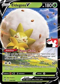 Eldegoss V - Prize Pack Series Cards - #019 - Pokemon TCG card