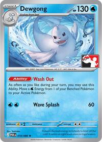 Dewgong #019 Dewgong - Prize Pack Series Cards - #019 - Pokemon TCG card