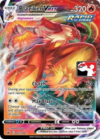 Blaziken VMAX #021 Blaziken VMAX - Prize Pack Series Cards - #021 - Pokemon TCG card
