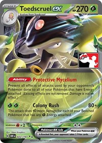 Toedscruel ex #022 Toedscruel ex - Prize Pack Series Cards - #022 - Pokemon TCG card
