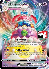 Alcremie VMAX - Prize Pack Series Cards - #023 - Pokemon TCG card