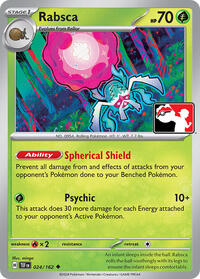 Rabsca - Prize Pack Series Cards - #024 - Pokemon TCG card