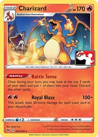 Charizard #025 Charizard - Prize Pack Series Cards - #025 - Pokemon TCG card