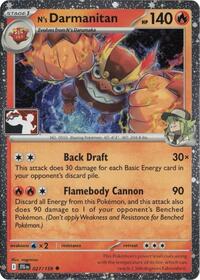 N's Darmanitan - Prize Pack Series Cards - #027 - Pokemon TCG card
