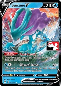 Suicune V #031 Suicune V - Prize Pack Series Cards - #031 - Pokemon TCG card