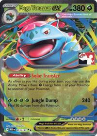 Mega Venusaur ex #003 Mega Venusaur ex - Prize Pack Series Cards - #003 - Pokemon TCG card