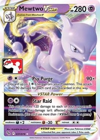 Mewtwo VSTAR #031 Mewtwo VSTAR - Prize Pack Series Cards - #031 - Pokemon TCG card