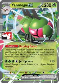 Yanmega ex - Prize Pack Series Cards - #003 - Pokemon TCG card