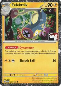 Eelektrik - Prize Pack Series Cards - #031 - Pokemon TCG card