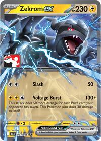Zekrom ex #034 Zekrom ex - Prize Pack Series Cards - #034 - Pokemon TCG card