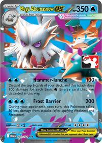 Mega Abomasnow ex #036 Mega Abomasnow ex - Prize Pack Series Cards - #036 - Pokemon TCG card