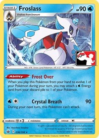Froslass #036 Froslass - Prize Pack Series Cards - #036 - Pokemon TCG card