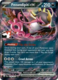Fezandipiti ex - 038/064 (Series 7) - Prize Pack Series Cards - #038 - Pokemon TCG card