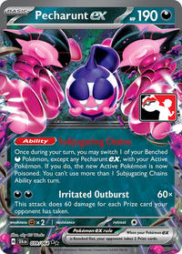 Pecharunt ex - Prize Pack Series Cards - #039 - Pokemon TCG card