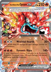 Hearthflame Mask Ogerpon ex #040 Hearthflame Mask Ogerpon ex - Prize Pack Series Cards - #040 - Pokemon TCG card