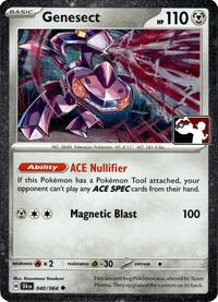 Genesect - Prize Pack Series Cards - #040 - Pokemon TCG card