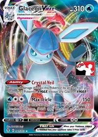 Glaceon VMAX - Prize Pack Series Cards - #041 - Pokemon TCG card