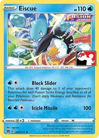 Eiscue #044 Eiscue - Prize Pack Series Cards - #044 - Pokemon TCG card
