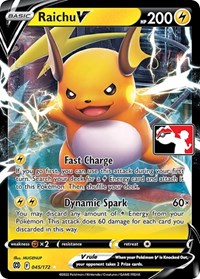 Raichu V #045 Raichu V - Prize Pack Series Cards - #045 - Pokemon TCG card