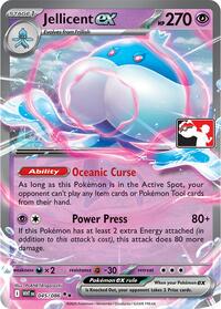 Jellicent ex #045 Jellicent ex - Prize Pack Series Cards - #045 - Pokemon TCG card