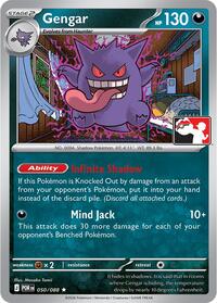 Gengar #050 Gengar - Prize Pack Series Cards - #050 - Pokemon TCG card