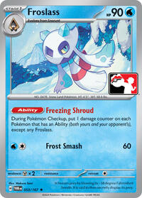 Froslass #053 Froslass - Prize Pack Series Cards - #053 - Pokemon TCG card