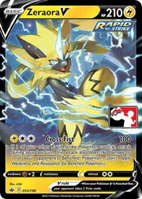 Zeraora V #053 Zeraora V - Prize Pack Series Cards - #053 - Pokemon TCG card