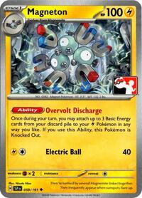 Magneton #059 Magneton - Prize Pack Series Cards - #059 - Pokemon TCG card