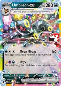 Umbreon ex #060 Umbreon ex - Prize Pack Series Cards - #060 - Pokemon TCG card