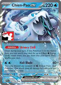 Chien-Pao ex - Prize Pack Series Cards - #061 - Pokemon TCG card