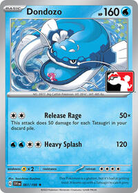 Dondozo #061 Dondozo - Prize Pack Series Cards - #061 - Pokemon TCG card